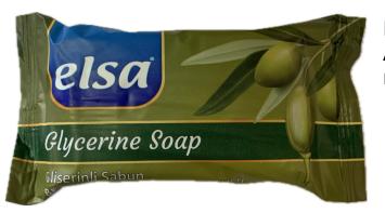 Мило "ELSA" Гліцеринове 80г/72